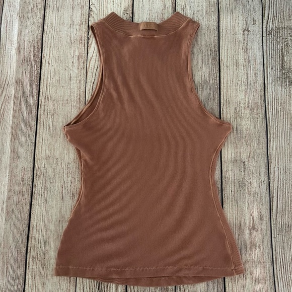 Skims Mock Neck Ribbed Tank - Picture 2 of 6